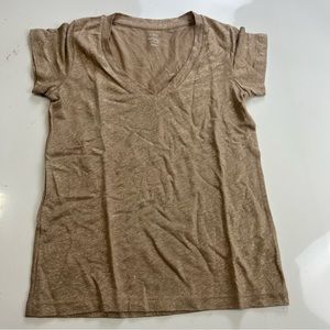 J. Crew women’s V neck short sleeve tee XXXS m105-4